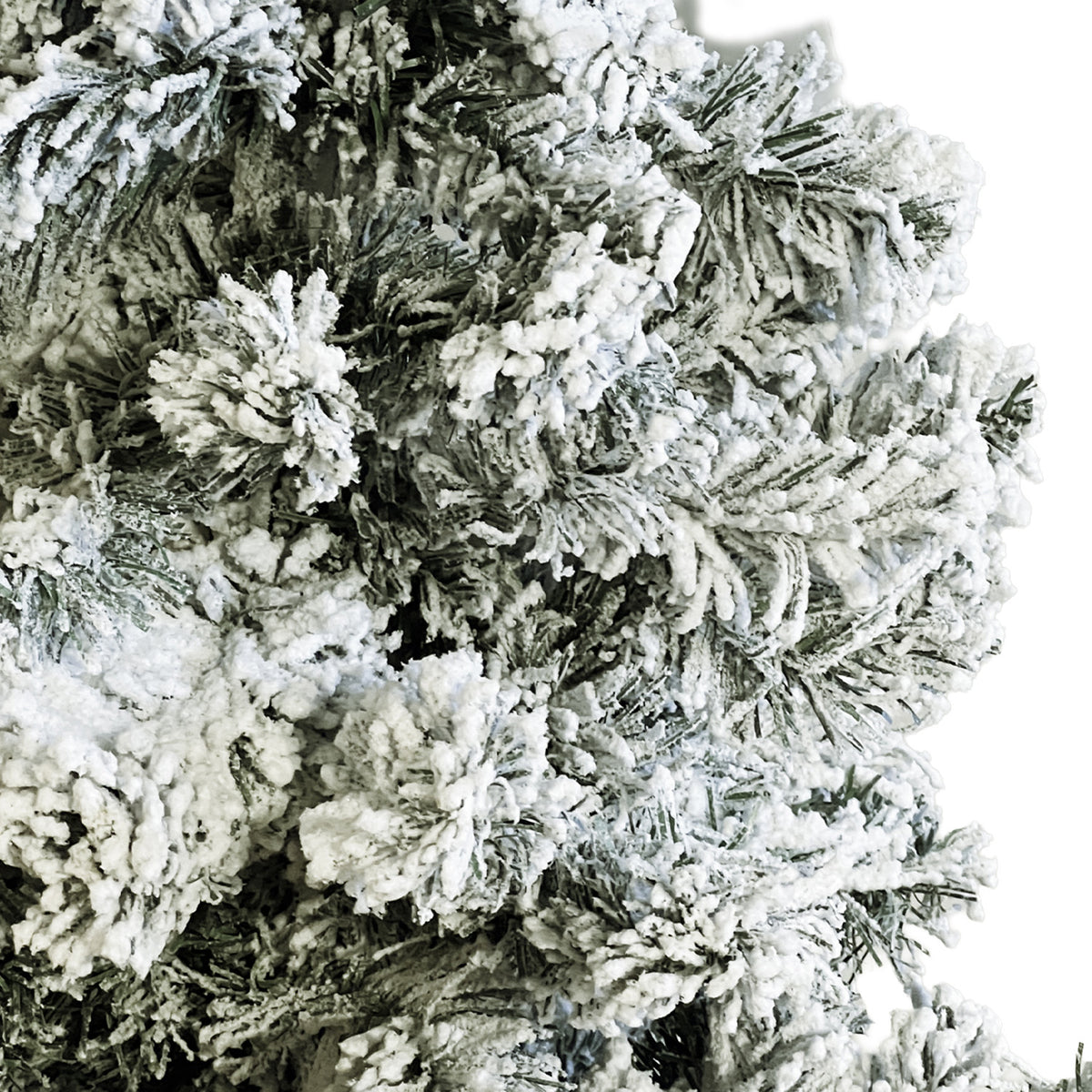Árbol navidad nevado 210cm 750 ramas
