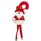 Colgante navidad 11x32cm mono nieve