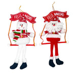 Colgante navidad 17x32cm viejo pascuero