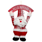 Colgante navidad 25x38cm viejo pascuero