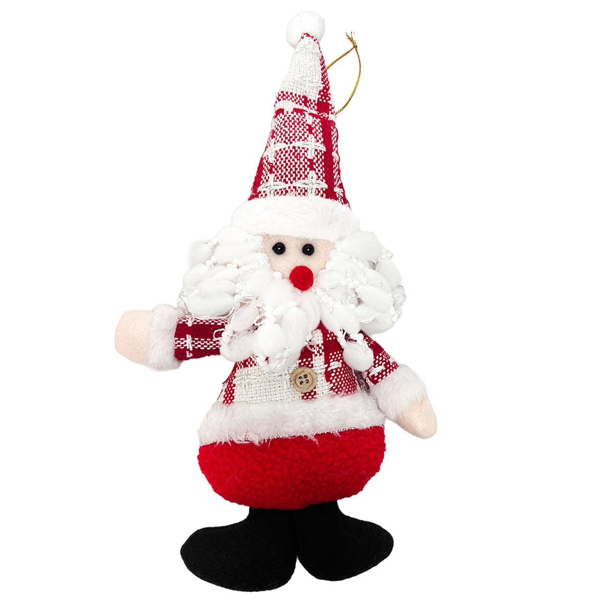 Colgante navidad 14x27cm 2 viejo pascuero