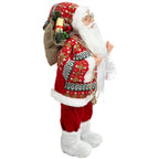 Viejo pascuero 30cm rojo