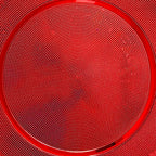 Plato melamina 33cm rojo textura