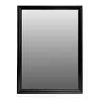 Espejo 65x85cm negro