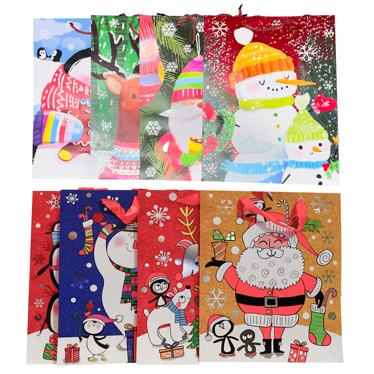 Bolsa navidad 30x39x12cm personajes surtido
