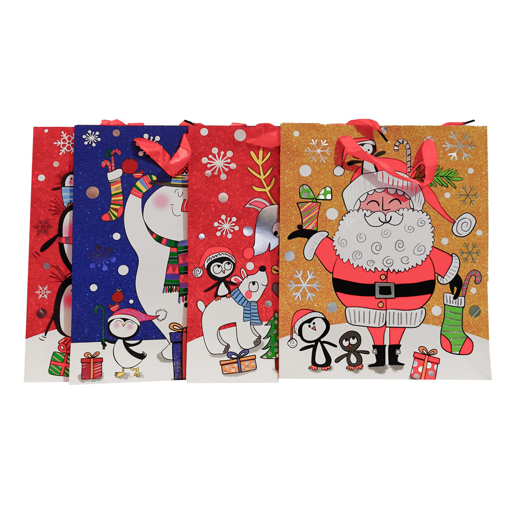 Bolsa navidad 30x39x12cm personajes surtido