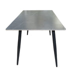 Juego comedor 4 sillas Curol Gris / Gris