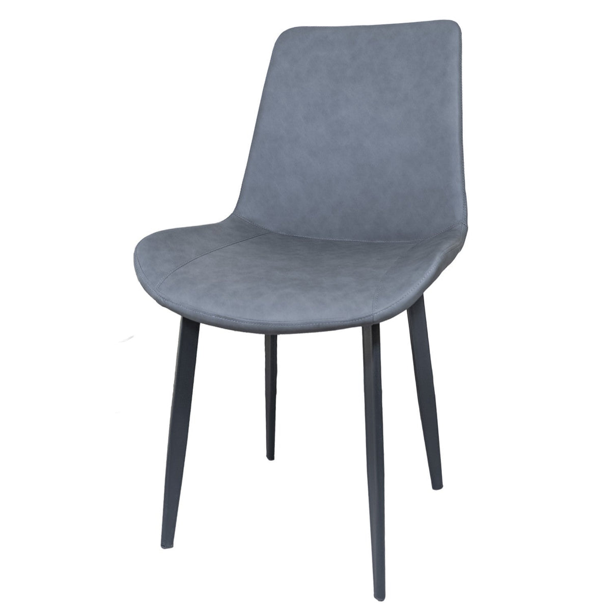 Juego comedor 4 sillas Curol Gris / Gris