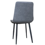 Juego comedor 4 sillas Curol Gris / Gris