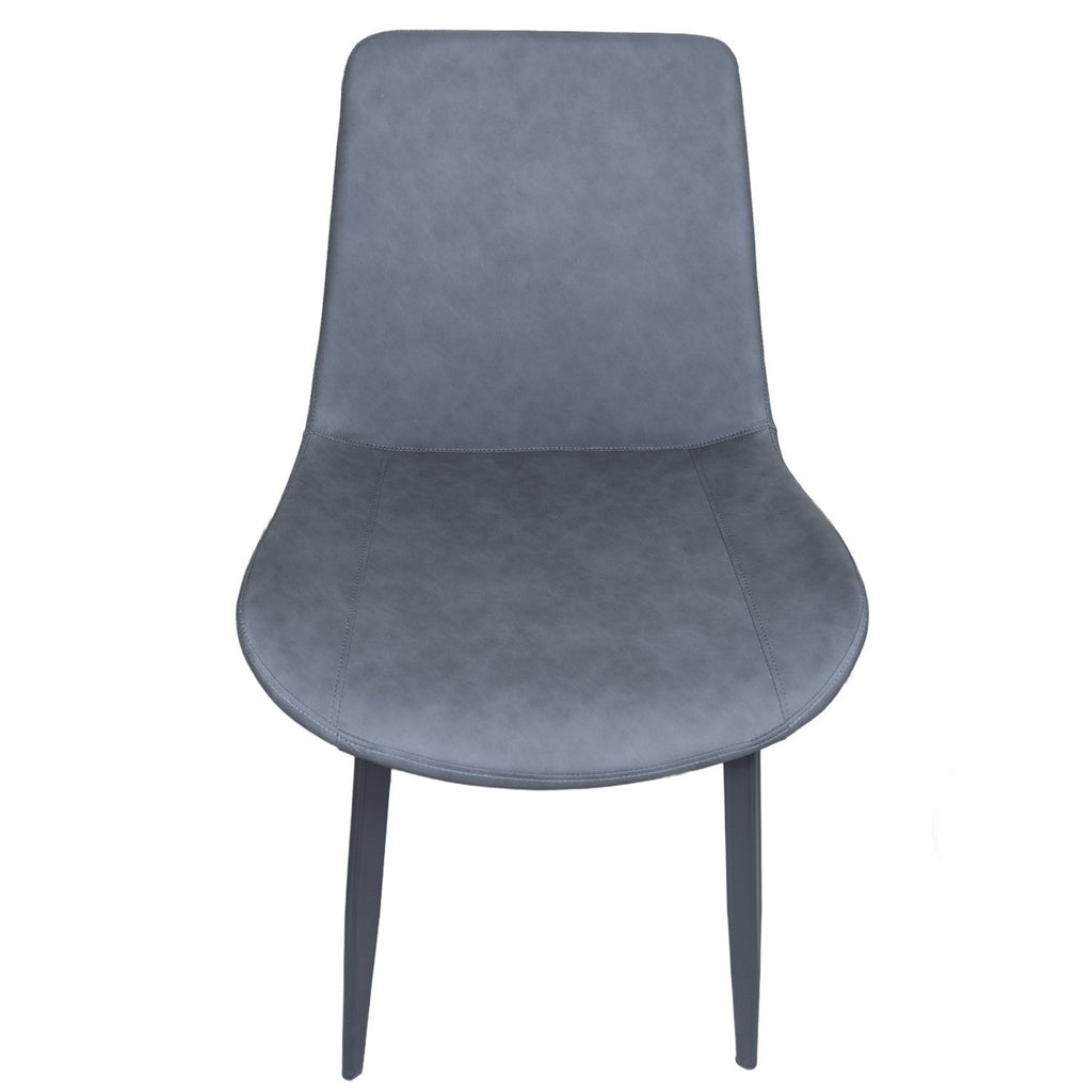 Juego comedor 4 sillas Curol Gris / Gris