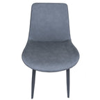 Juego comedor 4 sillas Curol Gris / Gris