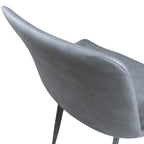 Juego comedor 4 sillas Curol Gris / Gris