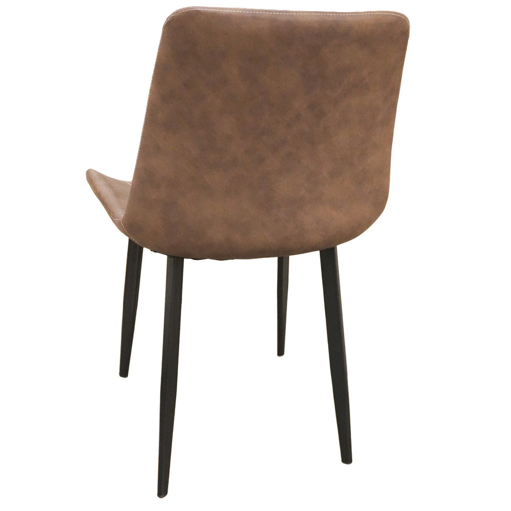 Juego comedor 4 sillas Curol Blanco / Café