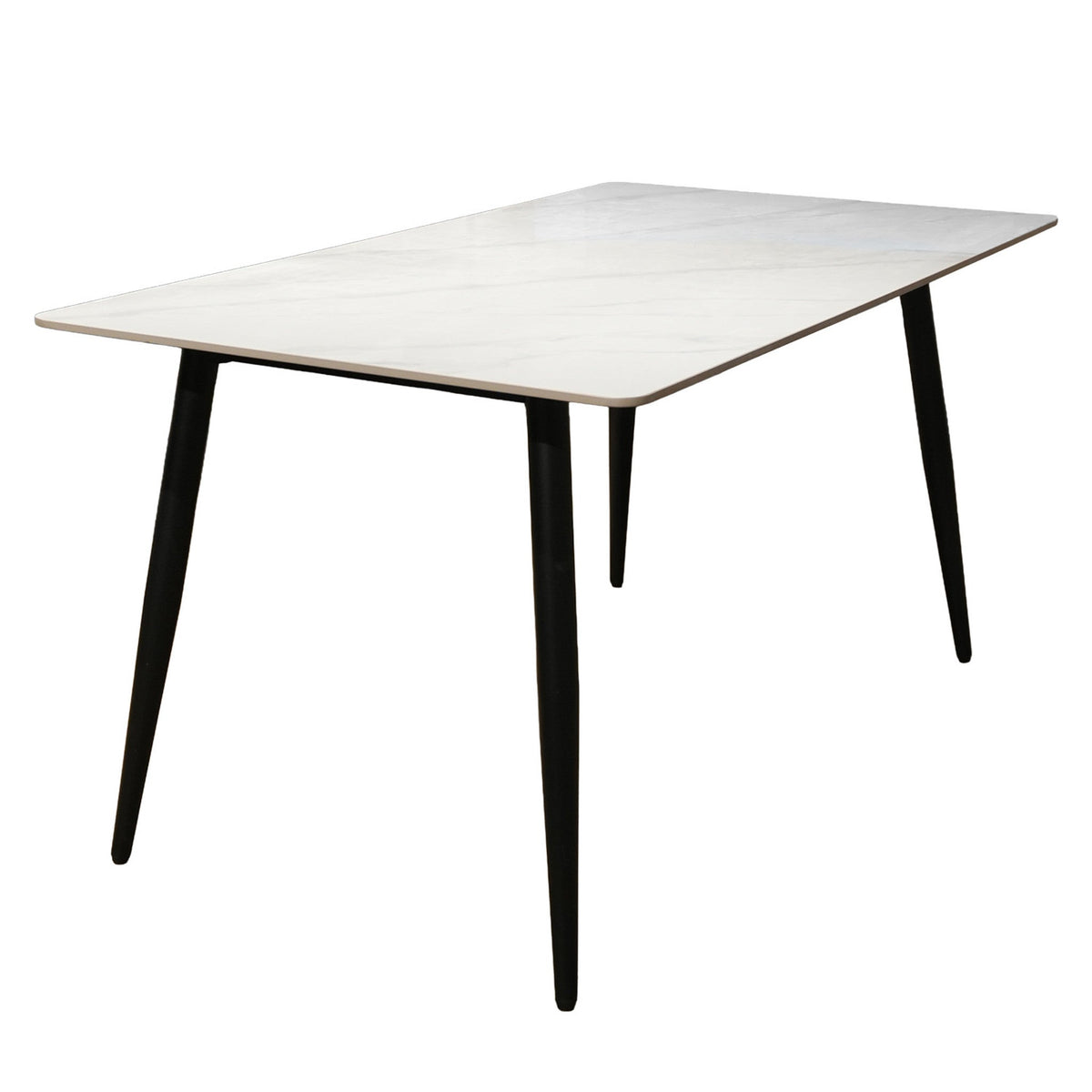 Juego comedor 4 sillas Curol Blanco / Café