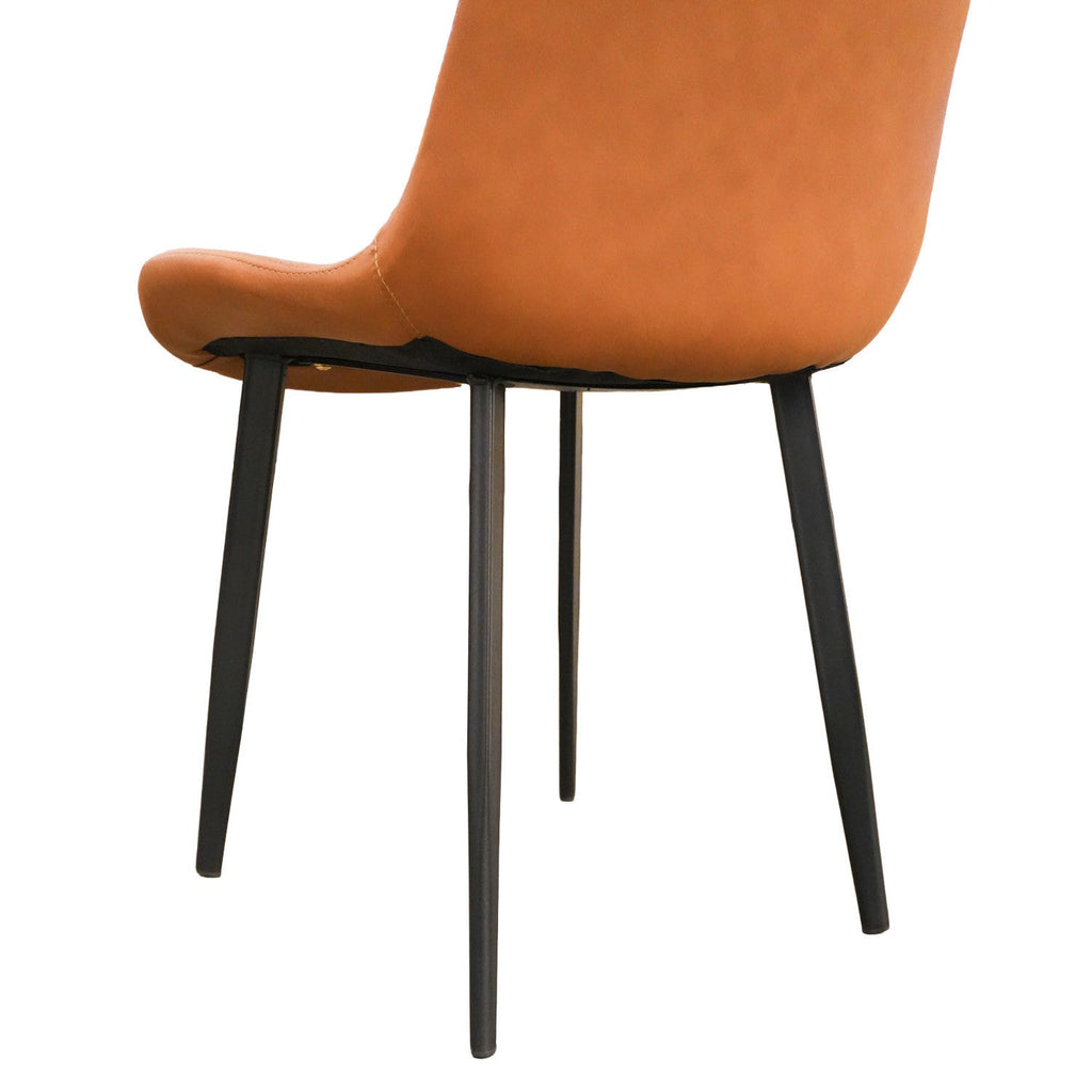Juego comedor 4 sillas Curol Camel