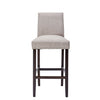 Silla bar Lucy set de 2 Gris claro