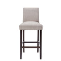 Silla bar Lucy set de 2 Gris claro