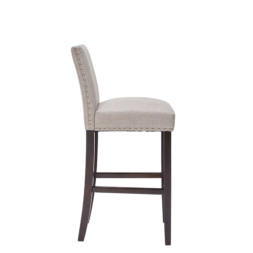 Silla bar Lucy set de 2 Gris claro