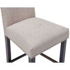 Silla bar Lucy set de 2 Gris claro