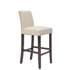 Silla bar Lucy set de 2 Beige