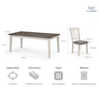 Juego comedor 6 sillas Dovie