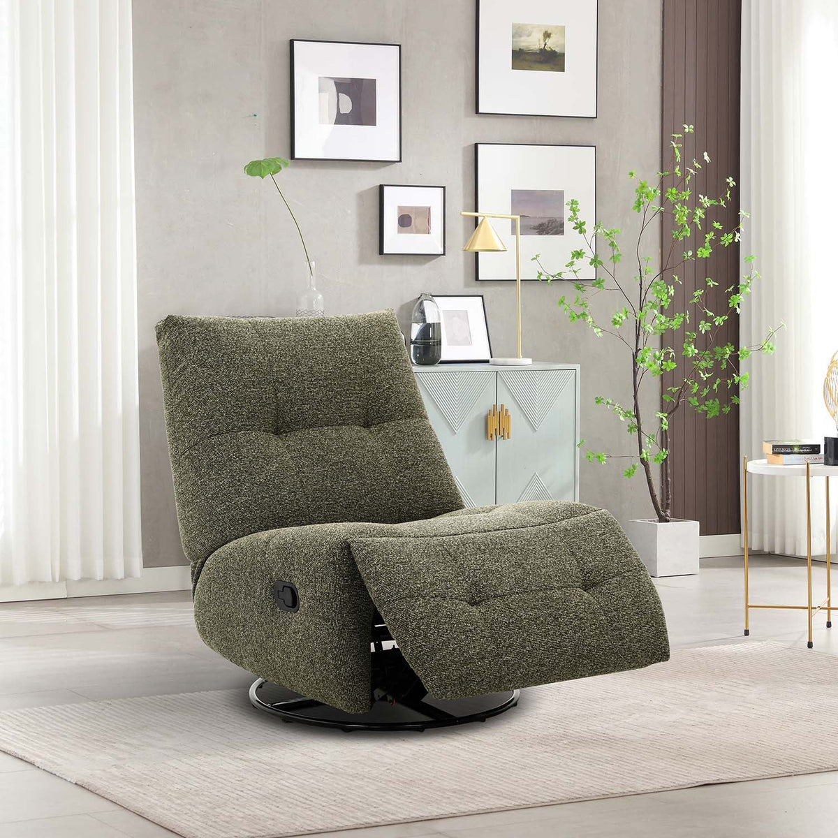 Berger mecedora Modern verde