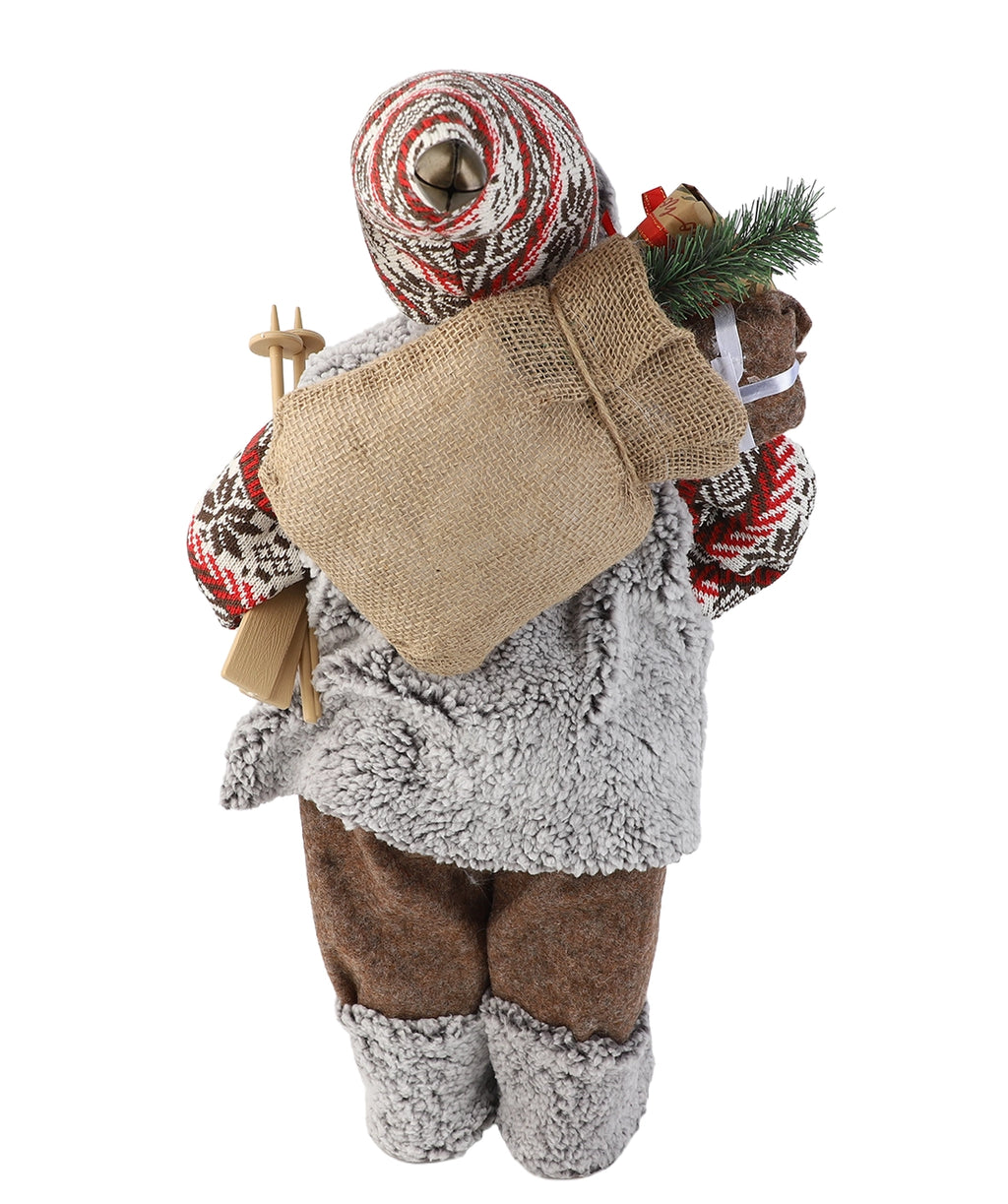 Viejo pascuero 60cm nórdico rojo