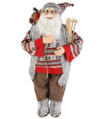 Viejo pascuero 90cm nórdico rojo