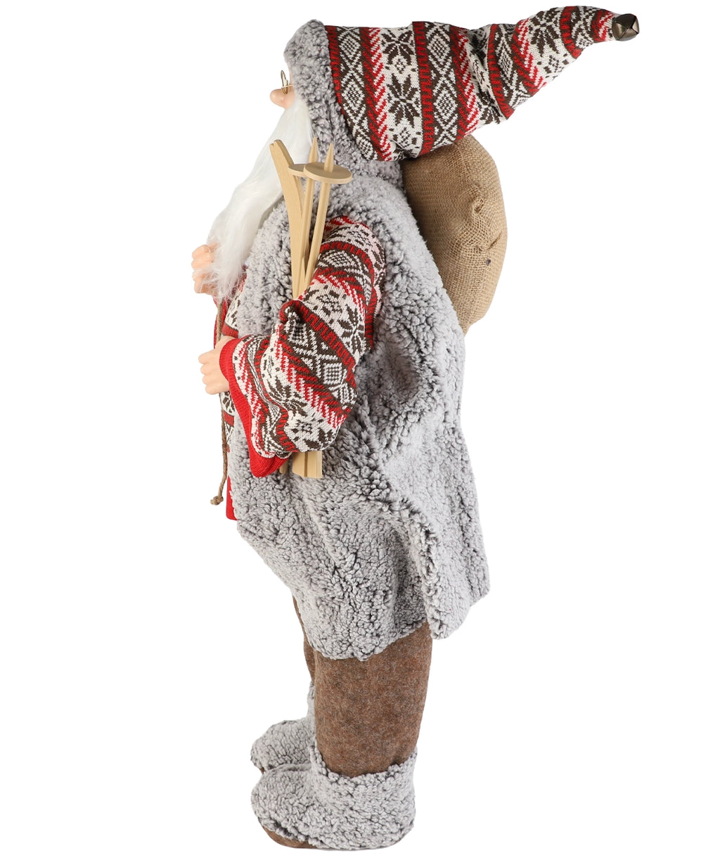 Viejo pascuero 90cm nórdico rojo
