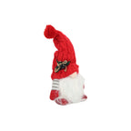 Gnomo navidad 30cm con luz rojo
