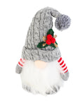 Gnomo navidad 30cm con luz gris