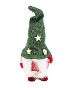 Gnomo navidad 23x10cm verde rojo café surtido