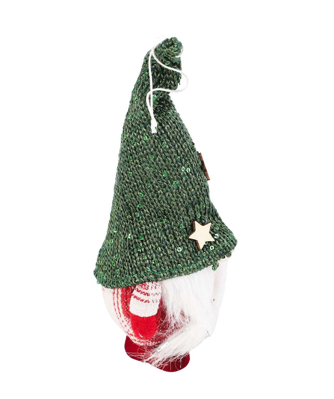 Gnomo navidad 23x10cm verde rojo café surtido