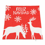 Funda cojín navidad 43x43cm pascuero feliz navidad