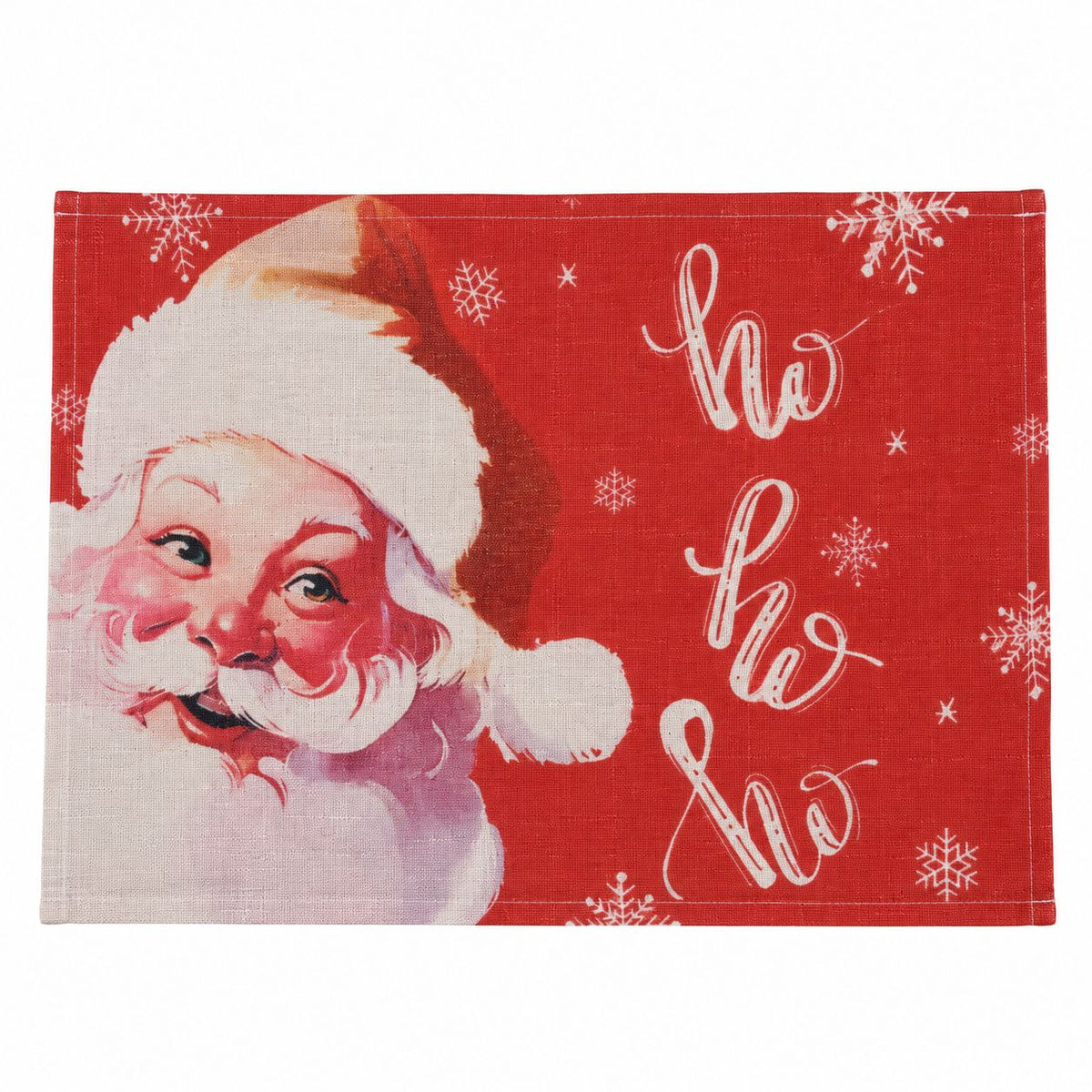 Individual navidad 28x43cm pascuero retro set 6