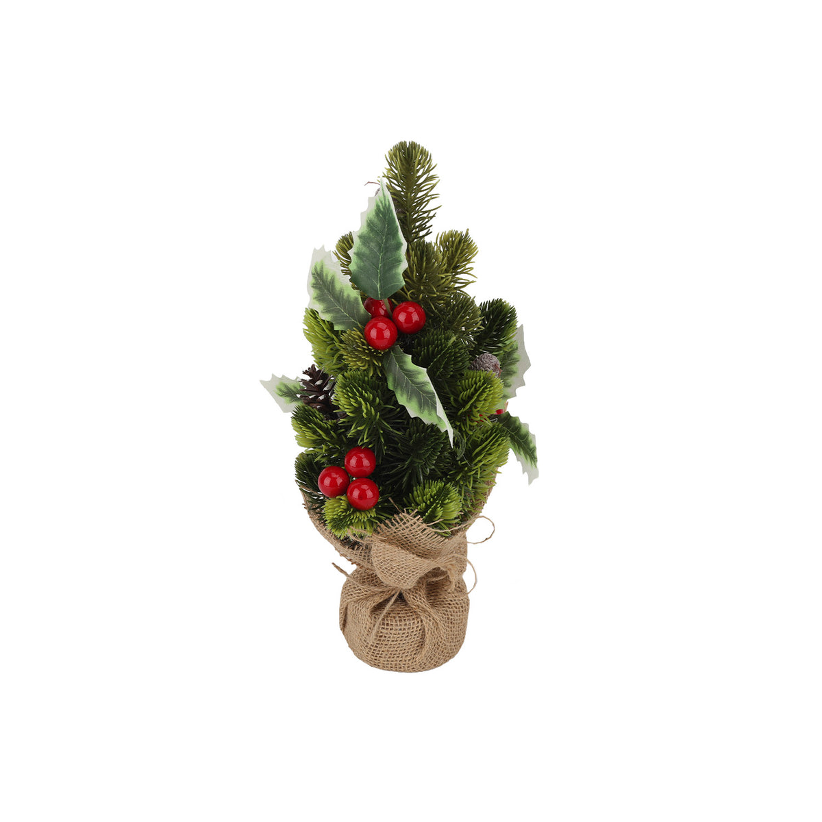 Adorno árbol navidad 32cm piñas