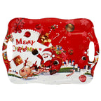 Bandeja melamina navidad 26x30cm surtido