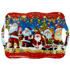 Bandeja melamina navidad 26x30cm surtido
