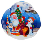 Bandeja melamina navidad 29x30cm irregular surtido