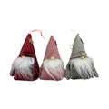 Colgante navidad 19x13x3cm gnomo colores surtido 3pcs