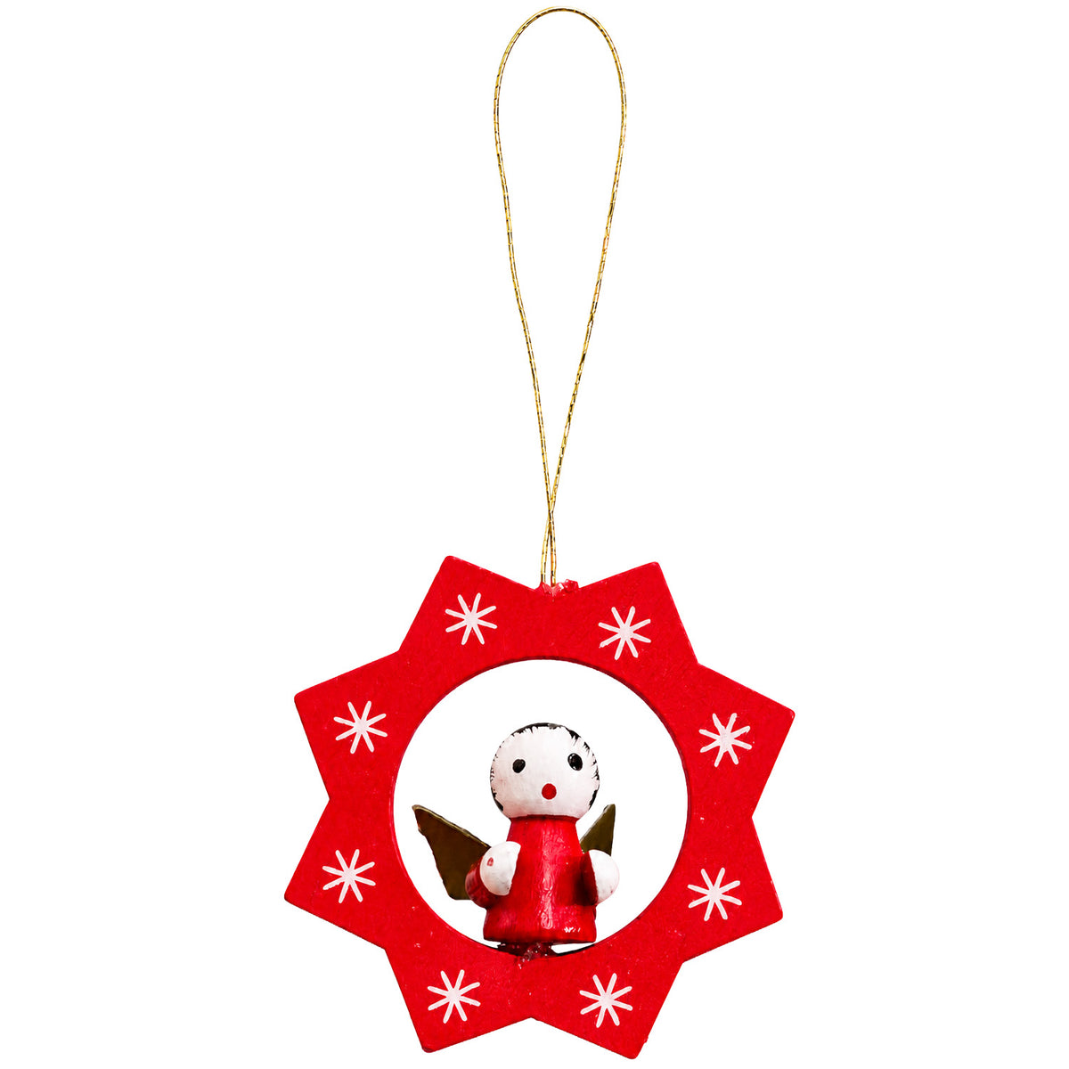 Colgante navidad madera 10pcs