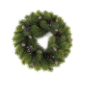 Corona navidad 40cm piñas