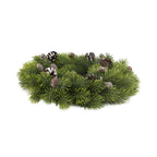 Corona navidad 40cm piñas