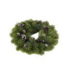 Corona navidad 40cm piñas
