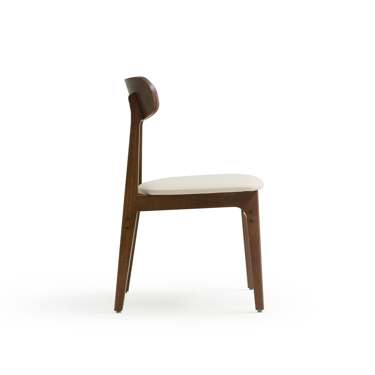 Silla comedor Umea nogal set de 2