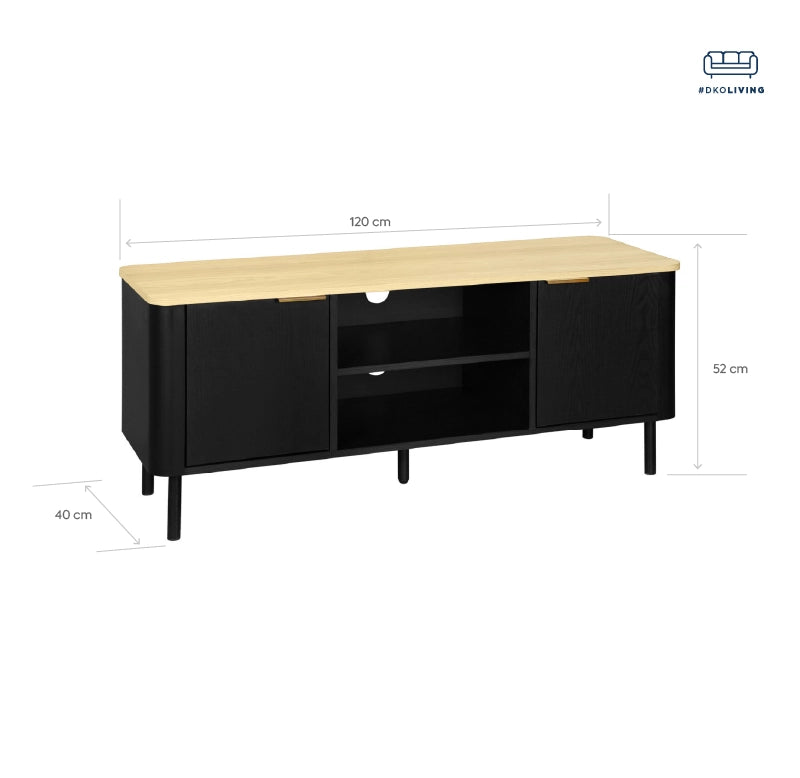 Rack TV Kairi 2 puertas