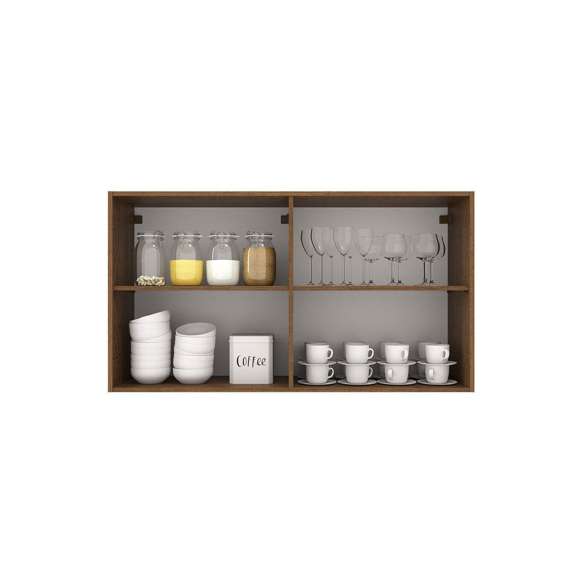 Aéreo cocina Agata blanco 2 puertas 120cm