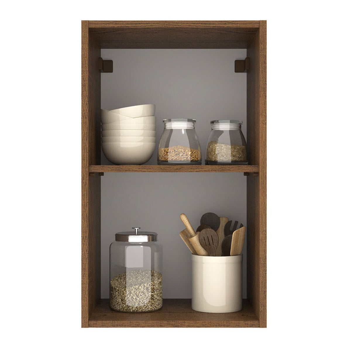 Aéreo cocina Agata gris 1 puerta 40cm