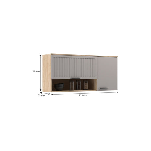 Aéreo cocina Amalia 2 puertas 120cm