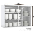 Aéreo cocina Americana blanco 120cm